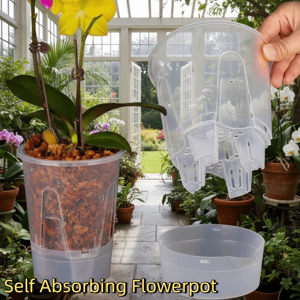 Plastic Self Absorbing Flowerp - đánh giá và giá Aloe Vera Pot
