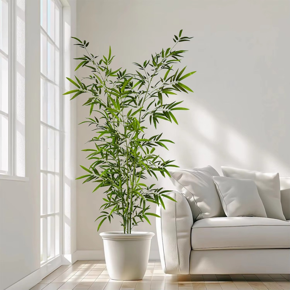 Artificial Green Bamboo PU+PVC - đánh giá và giá Ficus Lyrata Tree