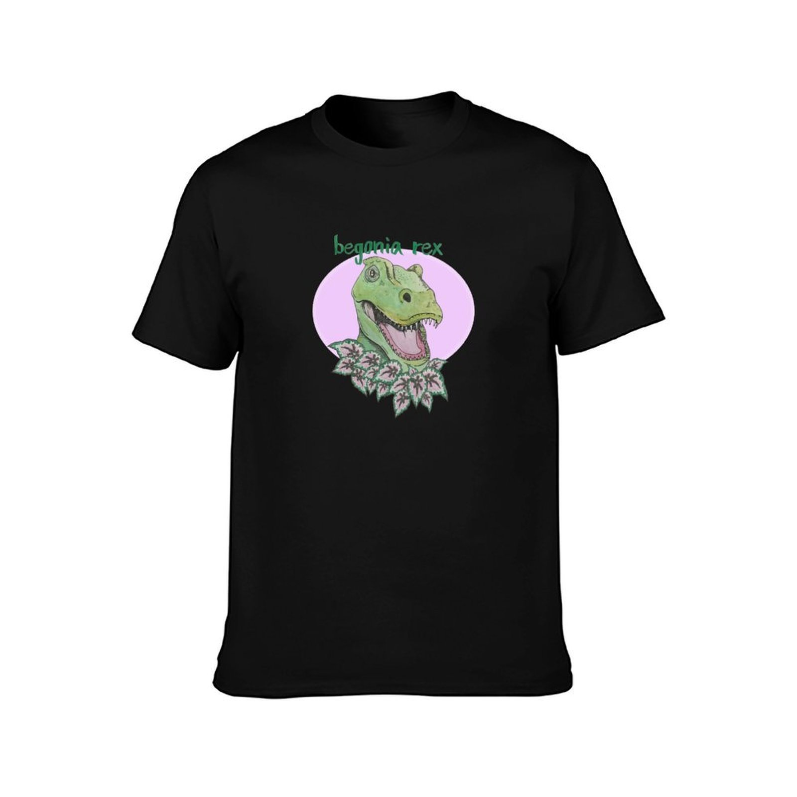 T rex begonia (pink) T-Shirt,  - đánh giá và giá Begonia Rex